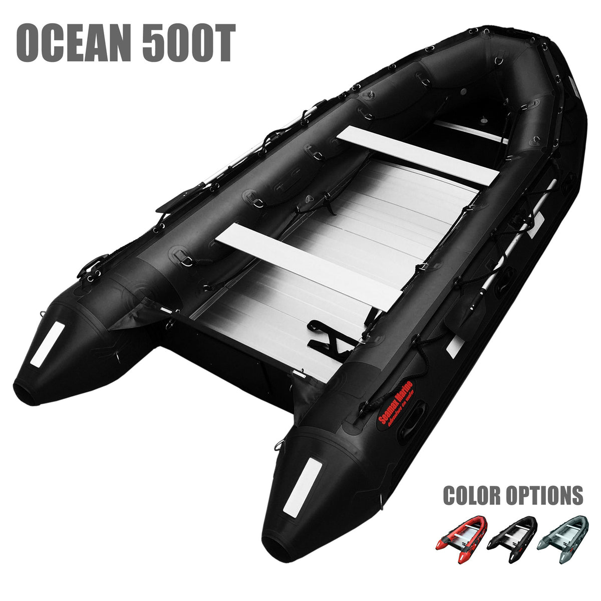 14' Inflatable Heavy-Duty Boats HD430