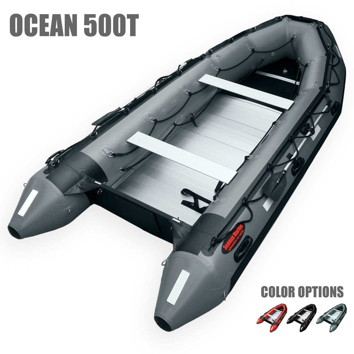 Seamax Ocean430T 14 Feet Commercial Grade Inflatable Boat - Seamax