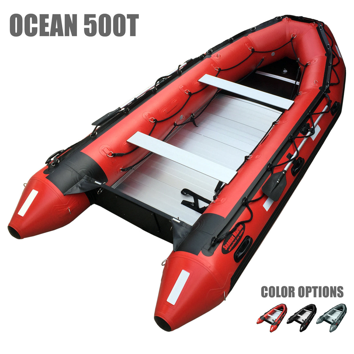 Seamax Ocean430T 14 Feet Commercial Grade Inflatable Boat - Seamax