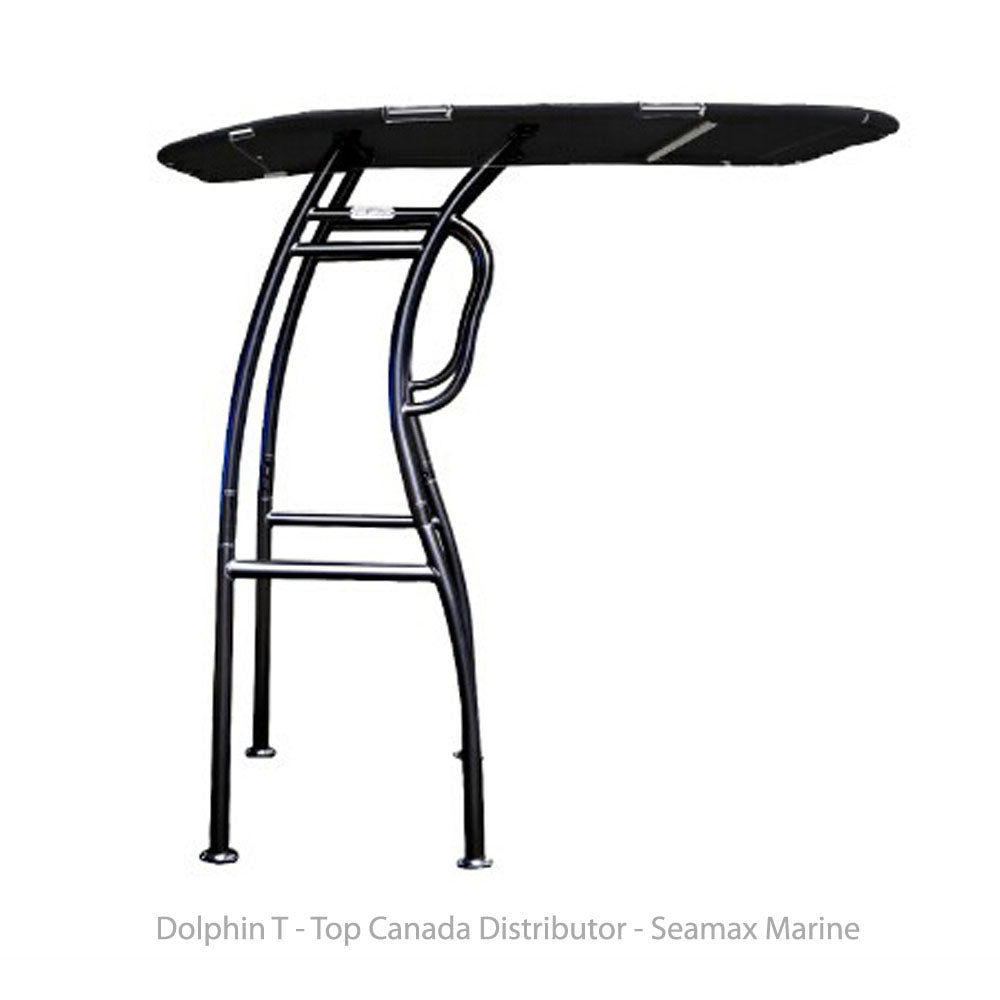 Dolphin Pro3 Extreme Heavy Duty - Black Anodised top Frame Seamax T Marine Canopy