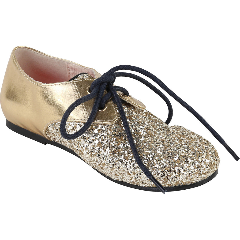 BILLIEBLUSH - Glittered Oxford Shoes