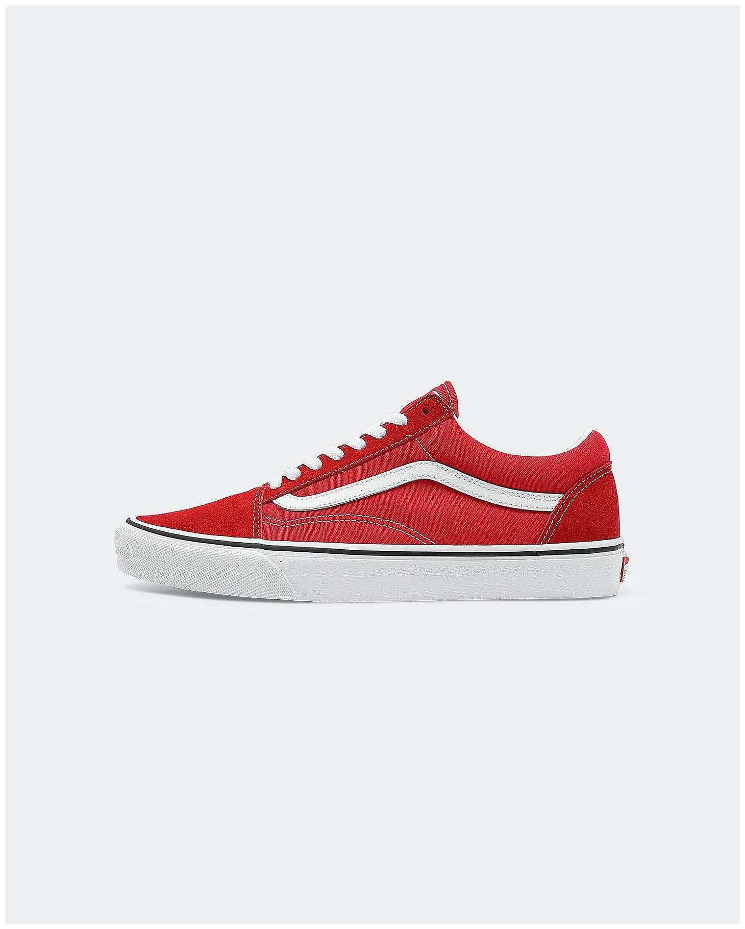 vans old skool red and white