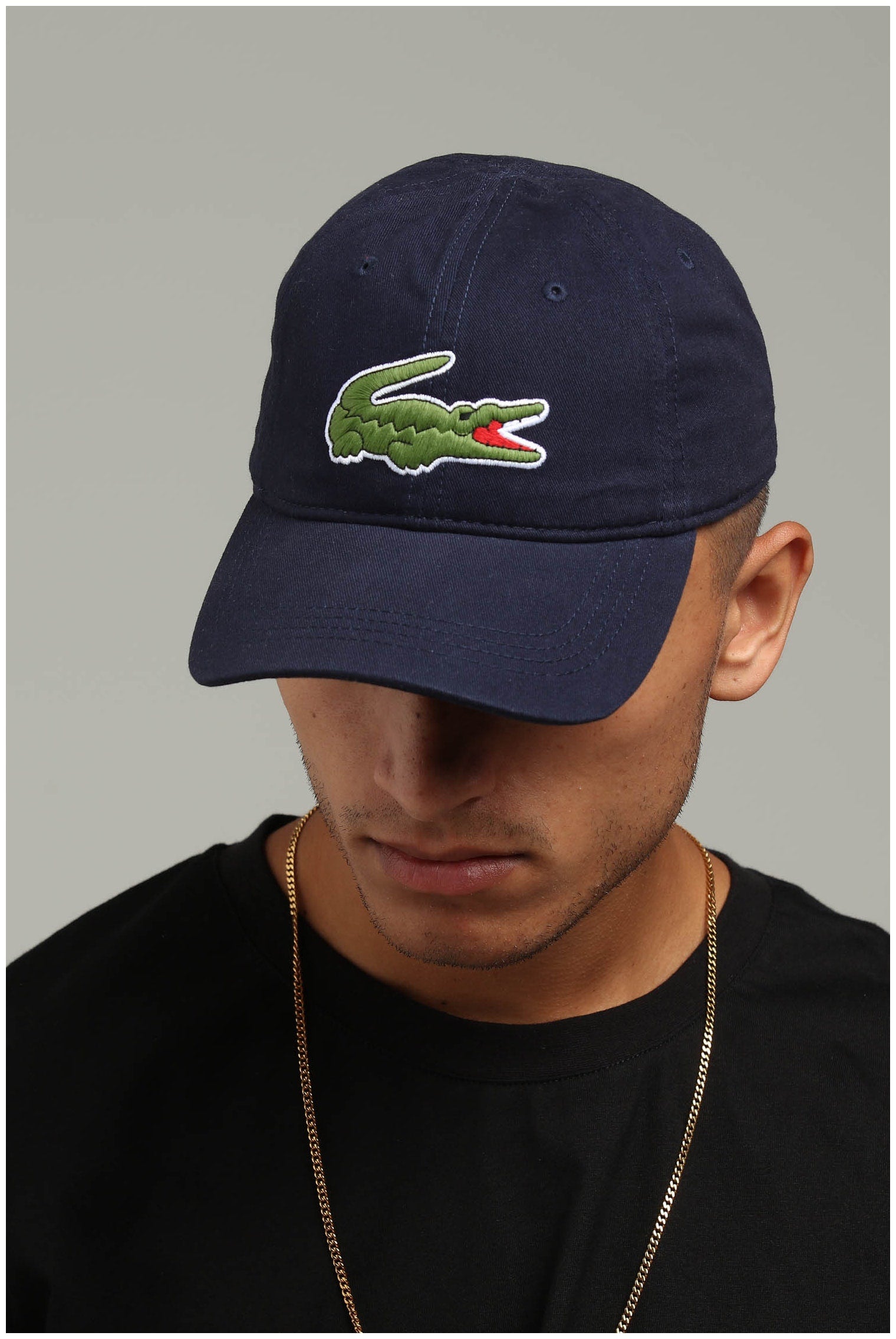 lacoste hat big croc