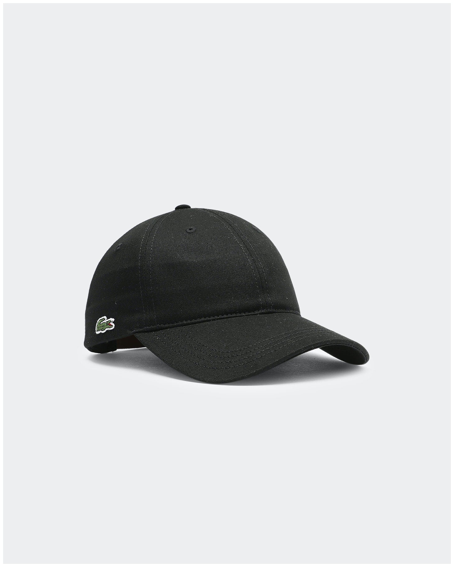 black lacoste hat