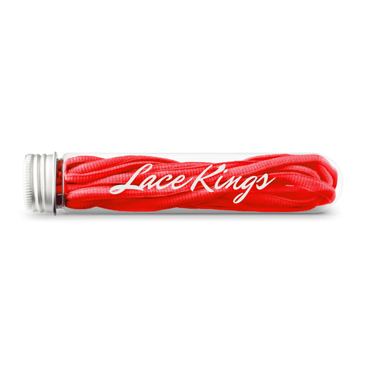 Red - Thin Oval Laces