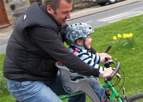 Choosing a child or baby bike seat - WeeRide