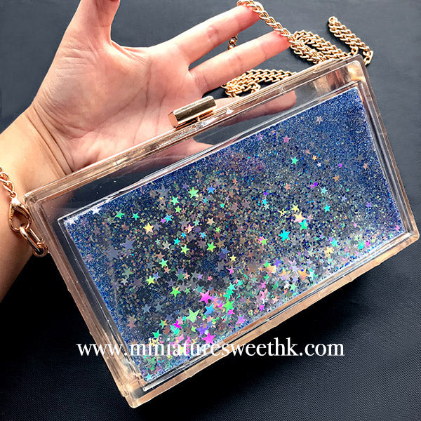 Rectangular Shaker Clutch Bag Silicone Mold with Findings | Fancy Rect ...