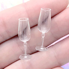 small champagne glasses