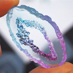 crystal resin jewelry