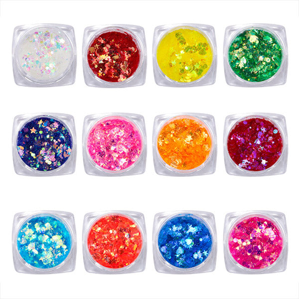 Iridescent Rainbow Glitter | Aurora Borealis Confetti Sprinkles | Magi ...
