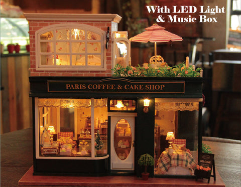 miniature dollhouse kit bakery