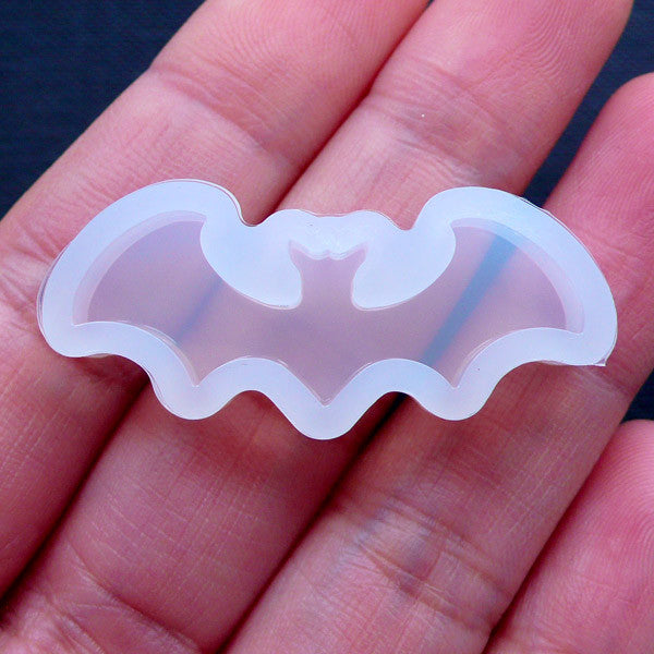 Bat Silicone Mold Halloween Mold Resin Cabochon Mold Spooky Jewe Miniaturesweet Kawaii 6674