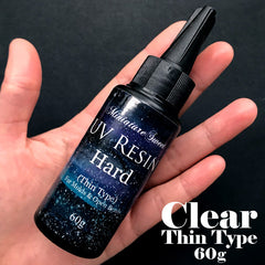 clear hard setting resin