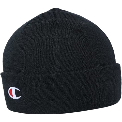 CHAMPION SPS C LOGO BEANIE - BLACK