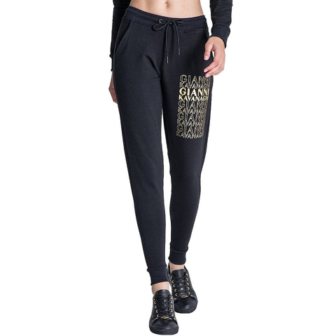 GIANNI KAVANAGH WOMENS EGO JOGGERS - BLACK