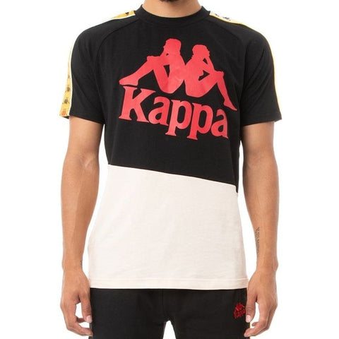 KAPPA BANDA DRUST TEE - BLACK / RED