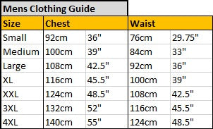 converse sneakers size chart
