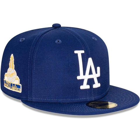 NEW ERA 59FIFTY WORLD SERIES FITTED CAP LOS ANGELES DODGERS - ROYAL BLUE