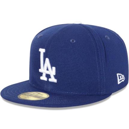 NEW ERA AUTHENTIC COLLECTION 59FIFTY FITTED CAP LOS ANGELES DODGERS - DARK ROYAL