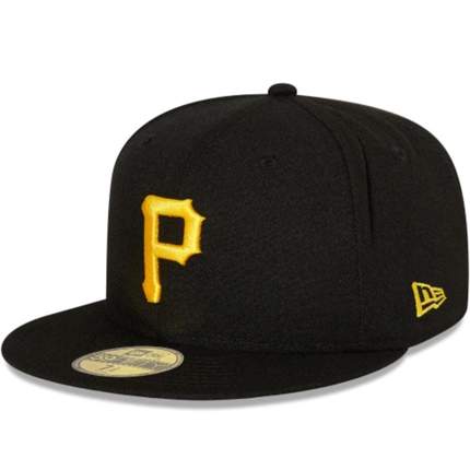 NEW ERA AUTHENTIC COLLECTION 59FIFTY FITTED CAP PITTSBURGH PIRATES - BLACK