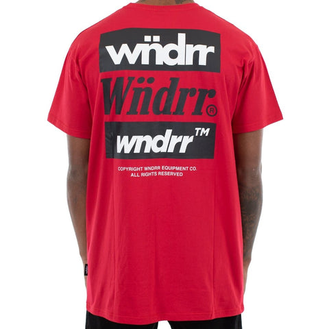 WNDRR Icons Tee - Red