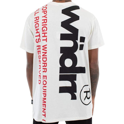 WNDRR OFFSETS TEE - OFF WHITE