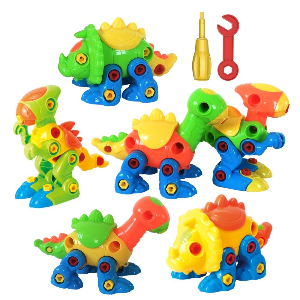dinosaur take apart toys