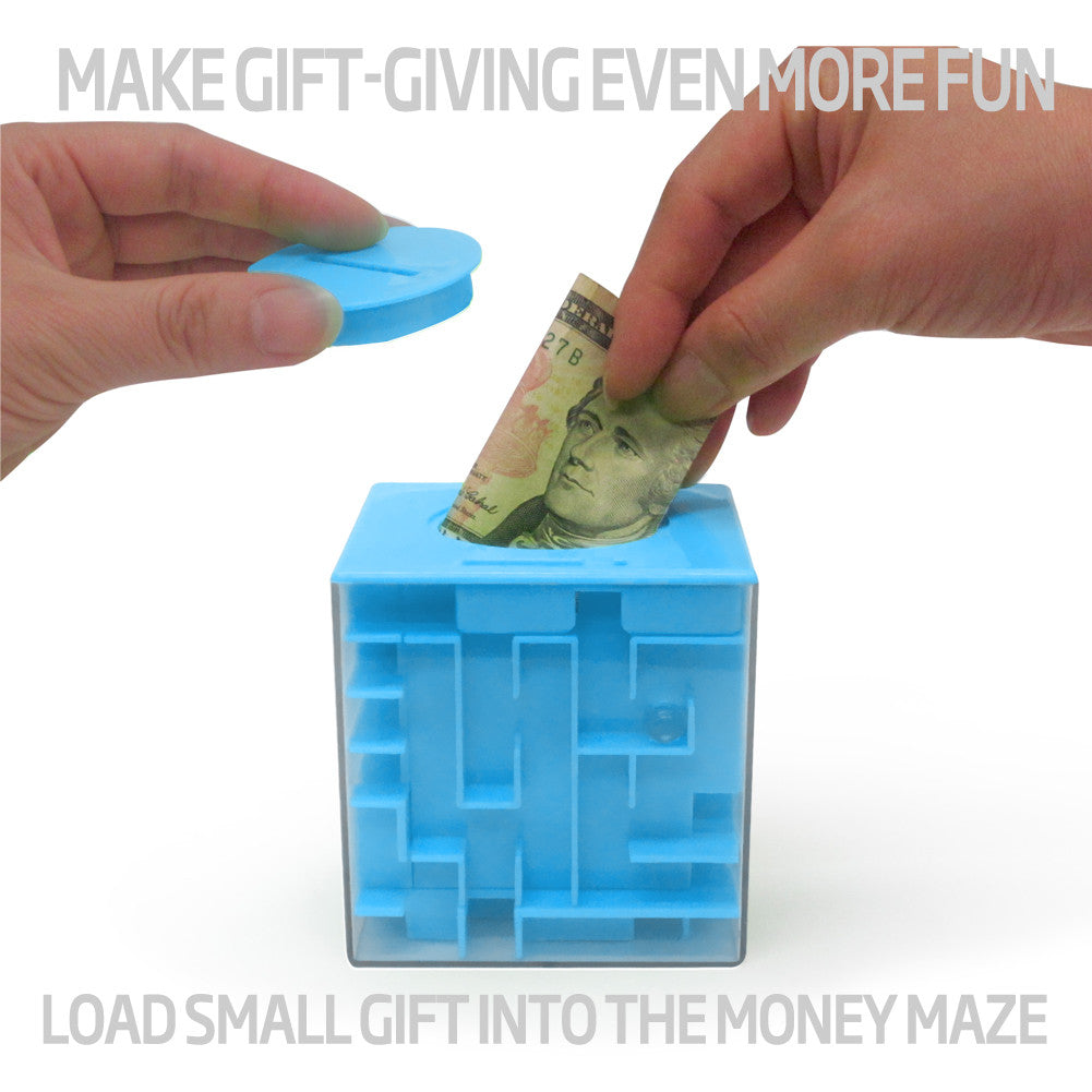 Toys Hobbies Brain Teasers Cube Twist Money Maze Puzzle Box Cube Money Or Card Holder Perfect Way To Store Give Money