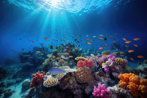 Ocean seas and marine, marine resources for sustainable, protect marine, ocean acidification