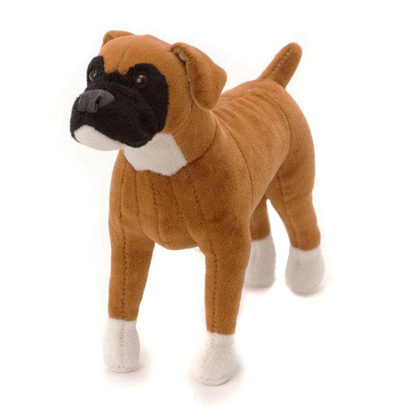 stuffed boxer dog