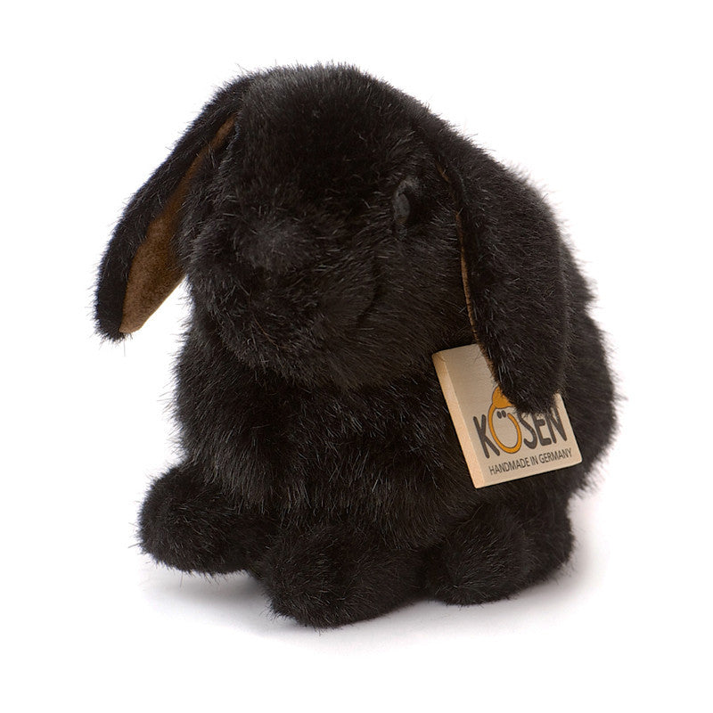 black stuffed bunny