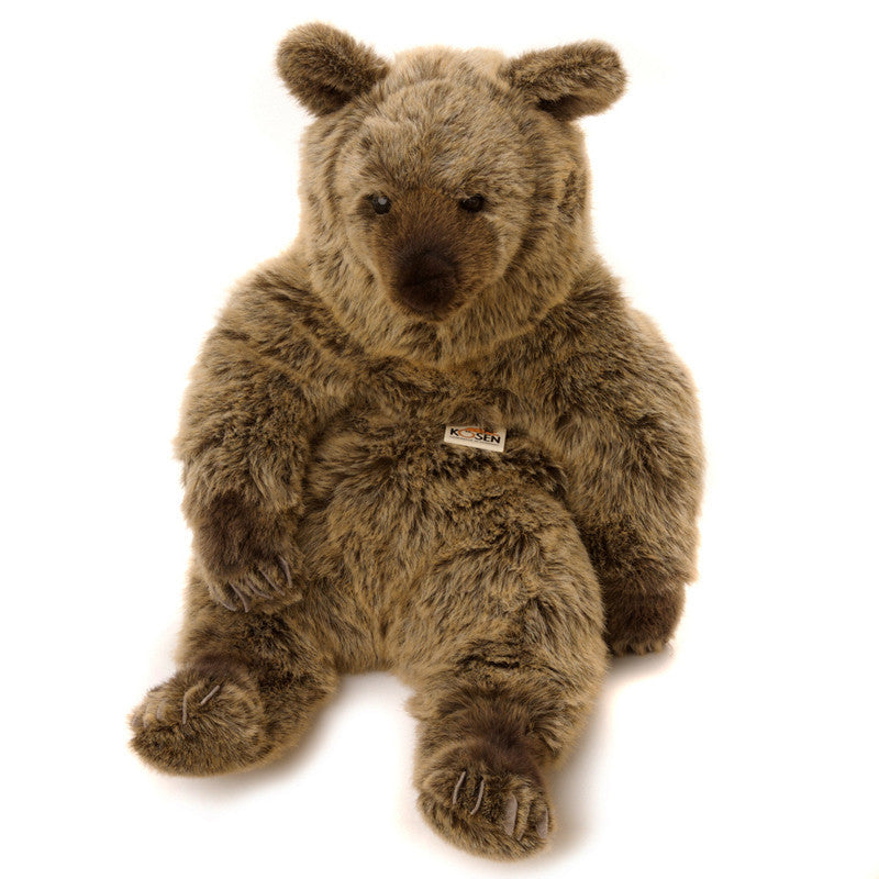 grizzly bear soft toy