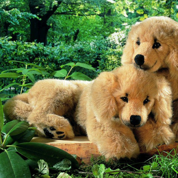 golden retriever puppy soft toy