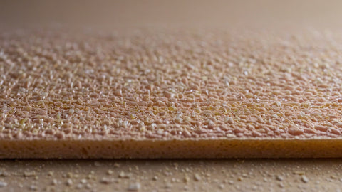 microscopic view of phenolic foam insulation
