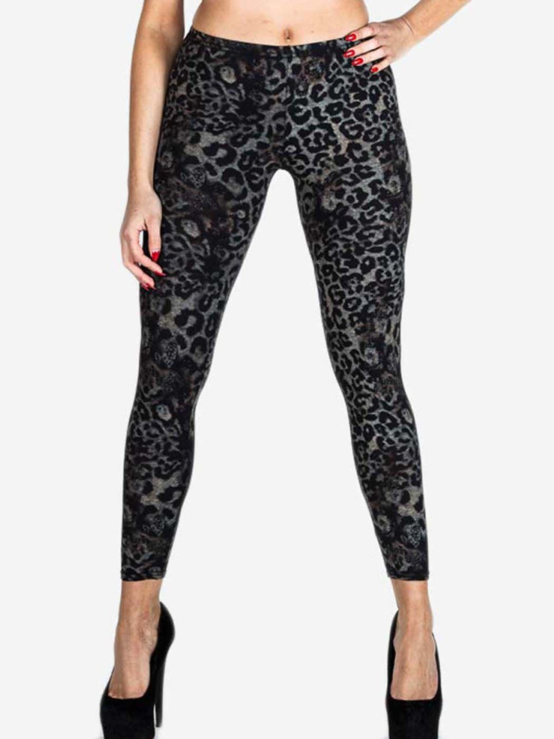 Natural Animal Print Leggings – Tillett's