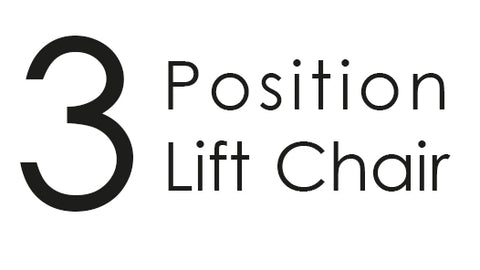 3 postion lift chair