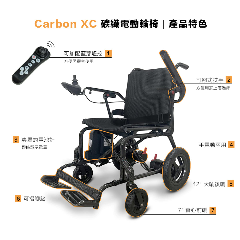 Carbon XC wheelchair