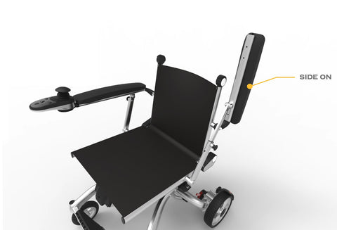 Wheelchair light weight armrest