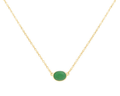 Mini Oval Collection | TRACE | Modern Jade Jewelry