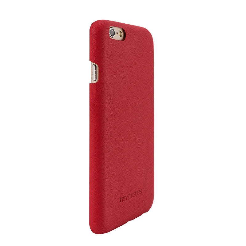 coque iphone 6 cuir rouge