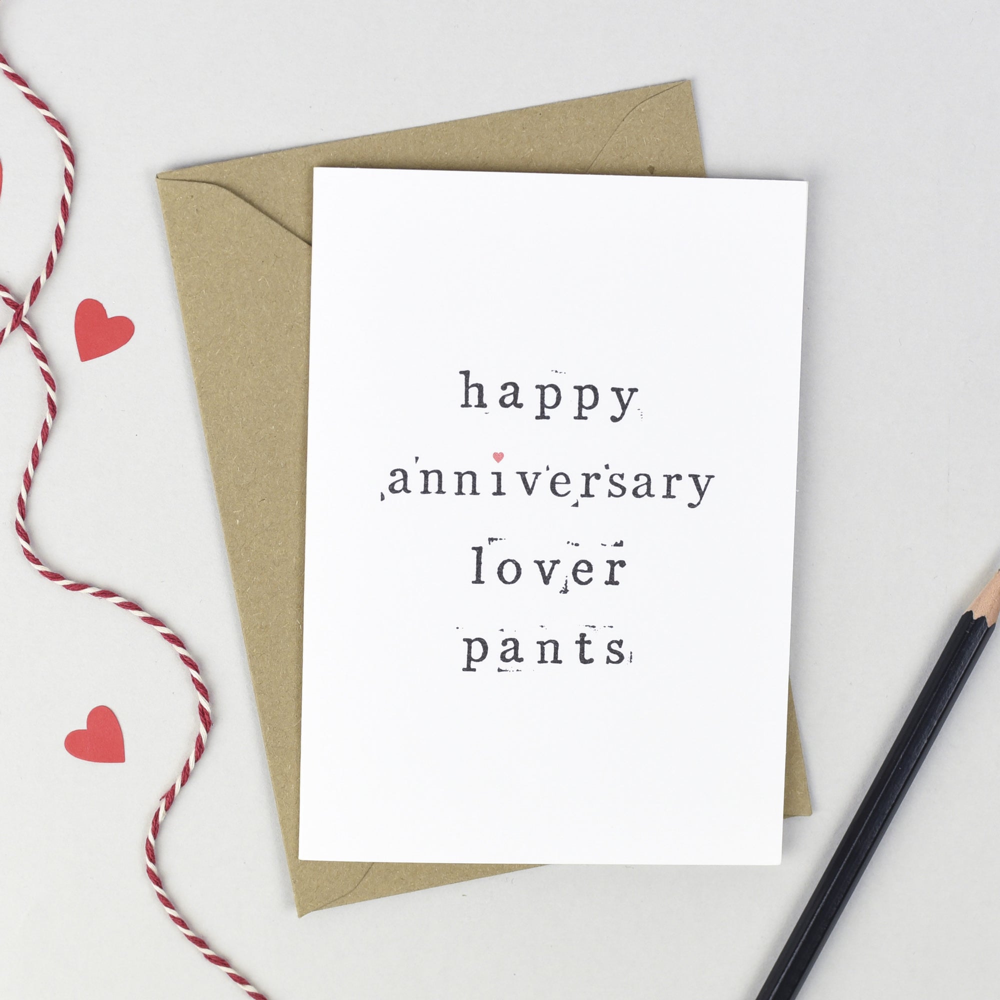 Happy Anniversary Sexy Pants Card