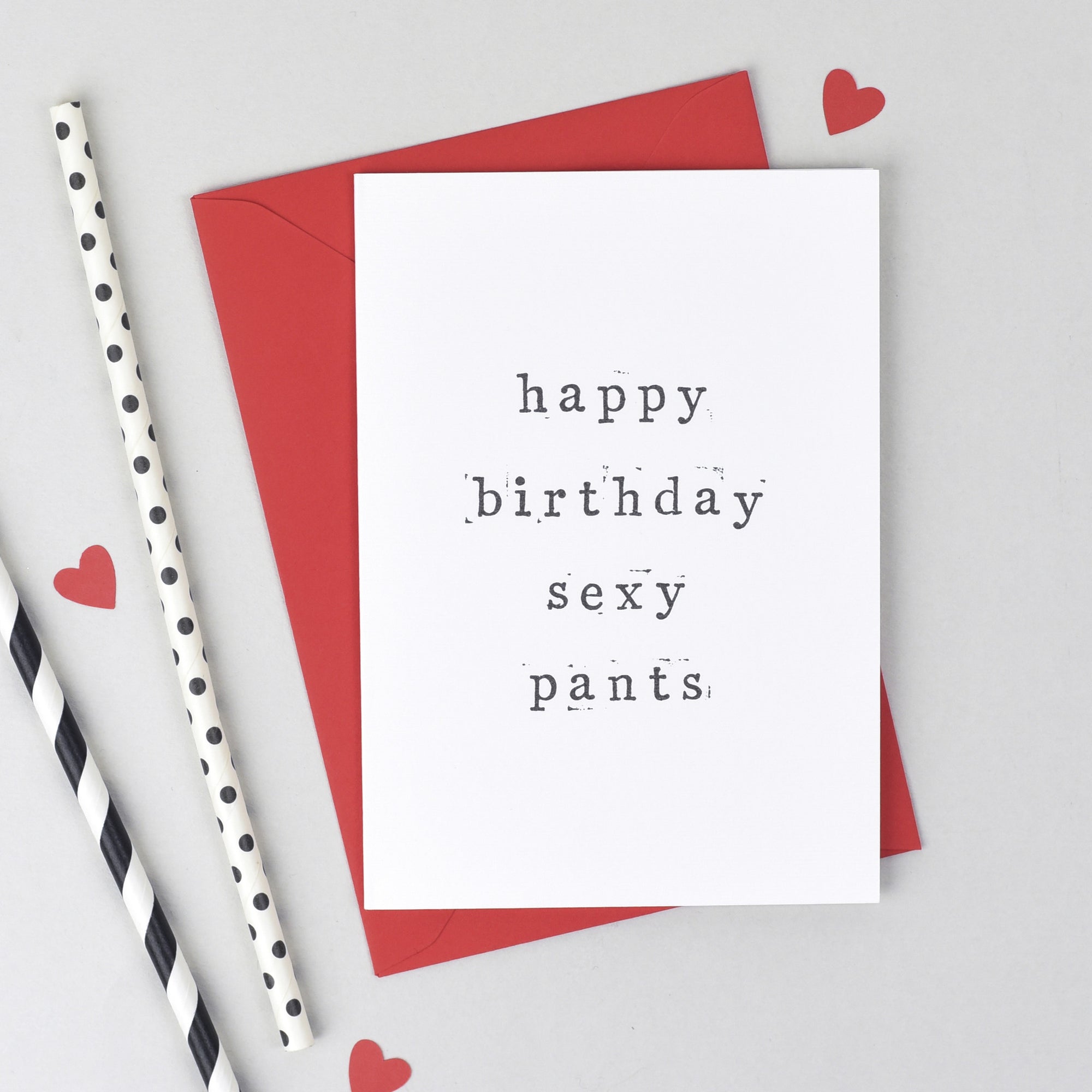 Sassy birthday card - farty pants