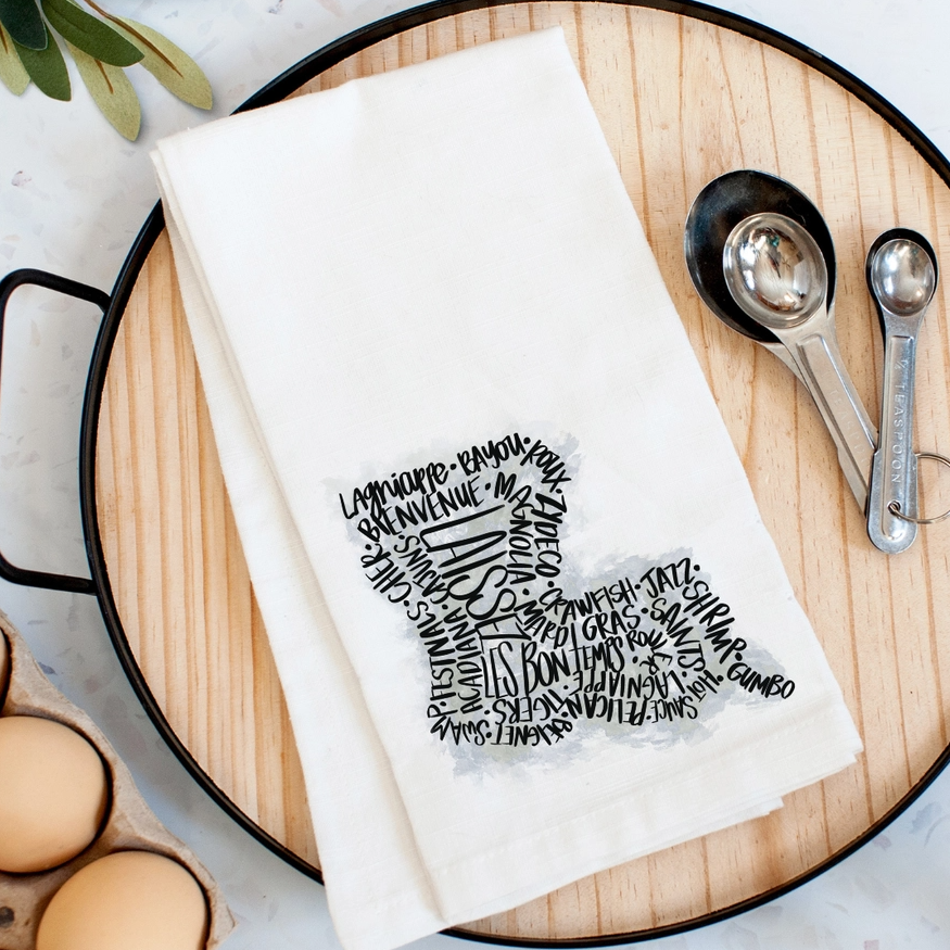 Playful Vibrant Dish Towels For Kitchen