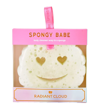 Smiley Face Bath Sponge - The Silver Suitcase