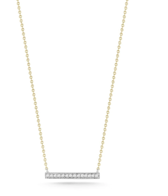 Medium Diamond Pendant Necklace in Yellow, Rose or White Gold