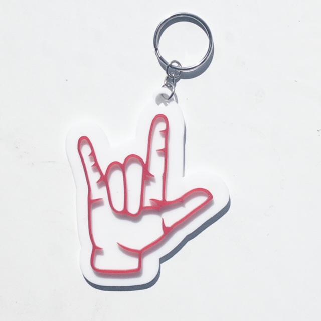 Louisville L Acrylic Keychain