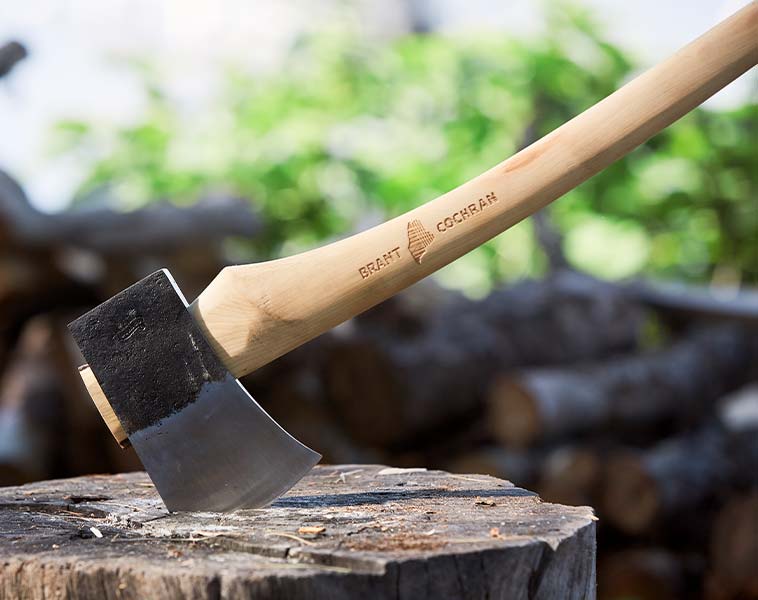 The Allagash Cruiser: A Handcrafted Maine-Made Axe for the Woodlot, Camp or  Home Hearth