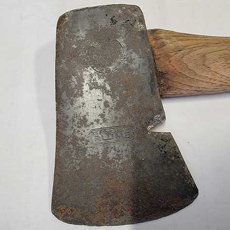 Axe Restoration Before Brant & Cochran