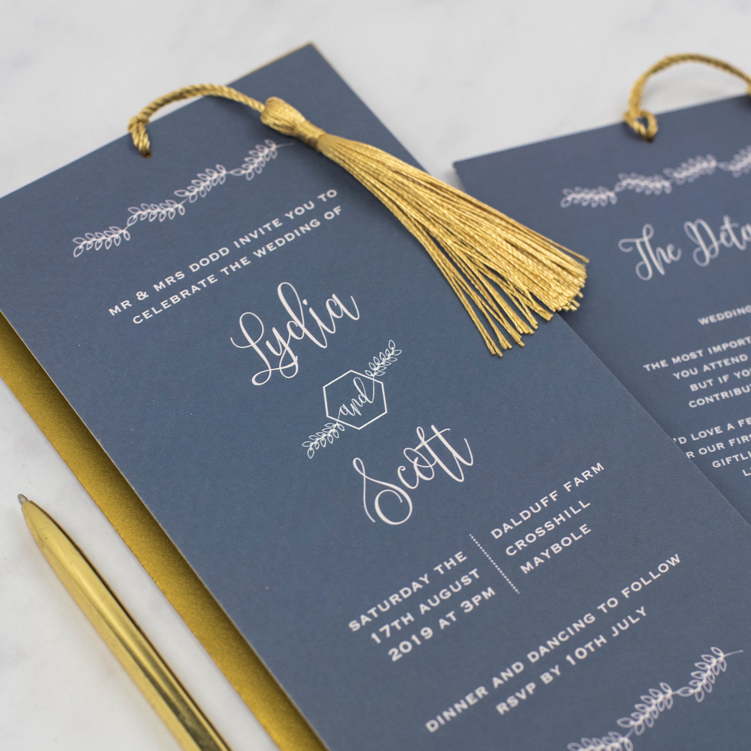 luxury wedding invitations