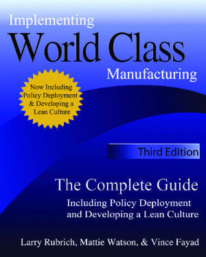 Implementing World Class Manufacturing The Complete Guide Third Edi Wcm Associates